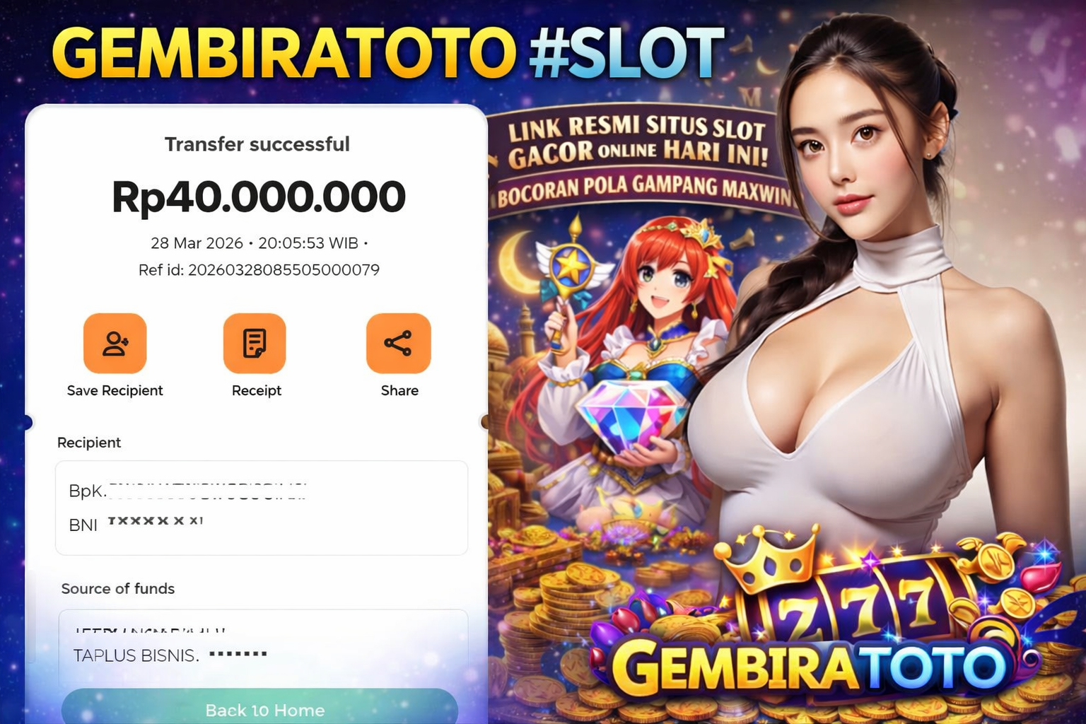 Prediksi GEMBIRATOTO