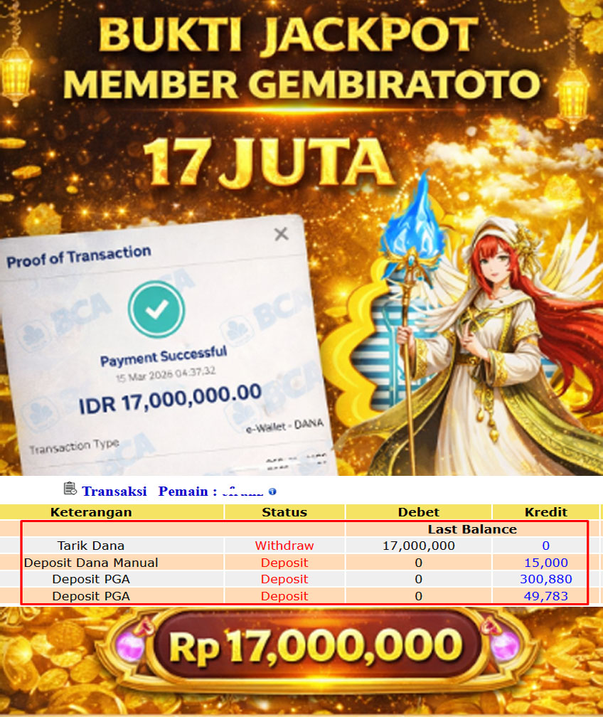 Prediksi GEMBIRATOTO